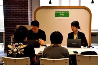 カジュアル交流＆キャリア相談ブース