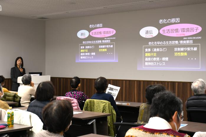 『みやき脳活ツアー』人間健康学部 吉田典子学部長が講演