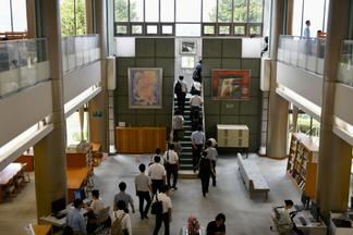 図書館の見学