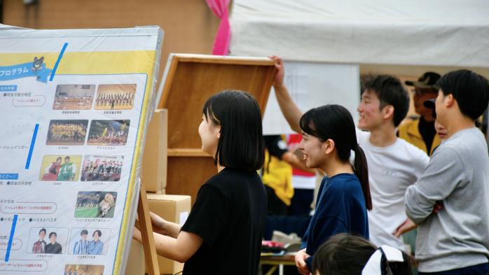 筑後市制施行70周年記念事業「ちっご祭2024」を学生たちがサポート