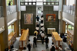図書館の見学