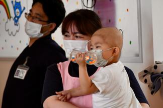 子どもたちも一緒に演奏に参加しました