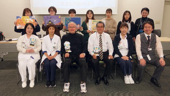ほとめきプロジェクト進捗状況を病院スタッフにプレゼンテーション【文学部情報社会学科】