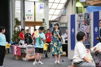 露店の様子
