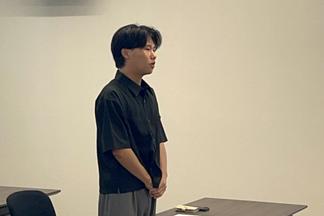 学校長就任で抱負を述べる増野さん