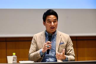 ゲストとして登壇した競泳オリンピックメダリスト松田丈志さん