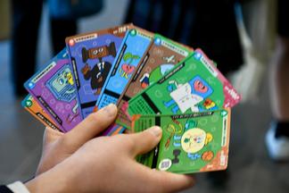 プログラムを受講するともらえる学科カード