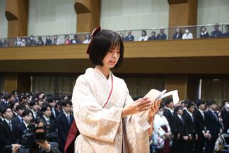 高崎奈々さん（文学部国際文化学科）