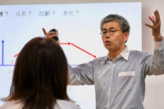 第2回を担当した右田教授