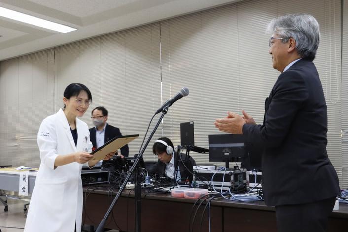 優秀賞表彰の様子