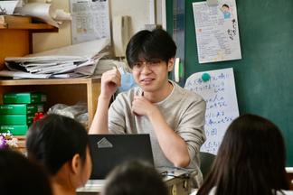 文学部国際文化学科2年の余鴻康（ユー ホンカン）さん