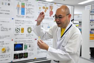 伴教授によるタンパク質の説明