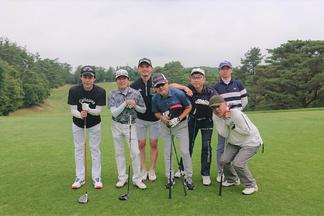 学会後の懇親ゴルフ