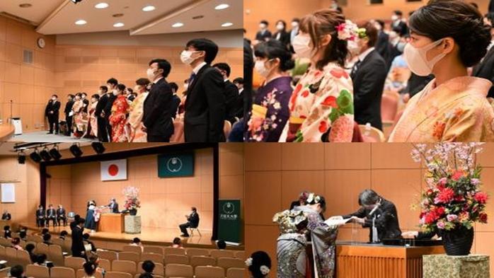 令和2年度久留米大学医学部医学科学位記授与式を挙行