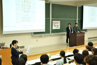  学生よりたくさんの質問が寄せられました
