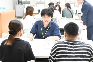 学部ごとの相談コーナー（商学部）