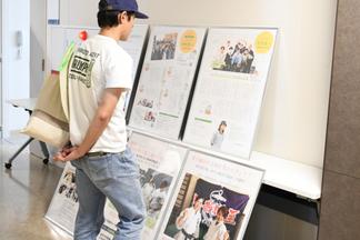 学部に関する展示コーナー(商学部)