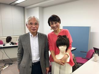 山田教授と磯田さん