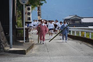 久留米市田主丸町八幡地区の風景