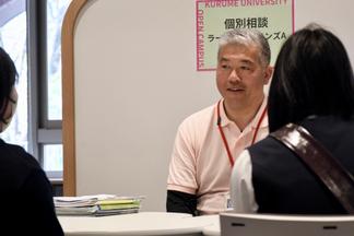 入試の個別相談コーナー