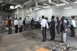 ものづくり教育センターを見学